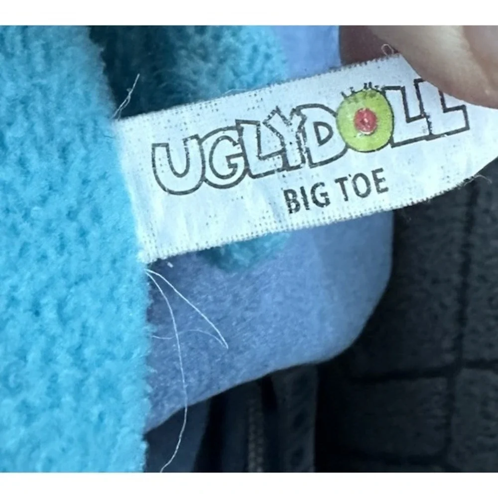 Uglydoll Big Toe 2006 Blue Pretty Ugly Plush  Sun-Min Kim Handmade Collectible